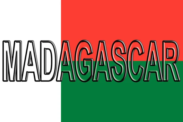 马达加斯加语的标志. — 图库照片