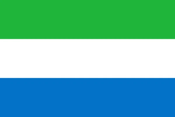 Drapeau de Sierra Leone — Photo