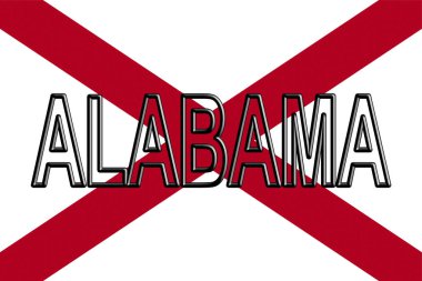 Alabama Word bayrağı