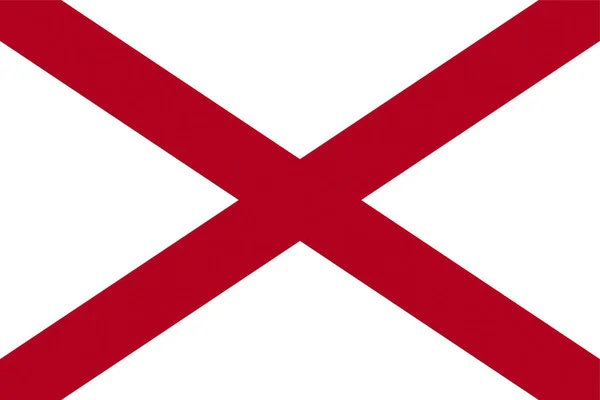 Alabama bayrağı — Stok fotoğraf