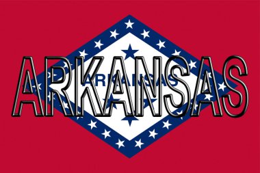 Arkansas Word bayrağı