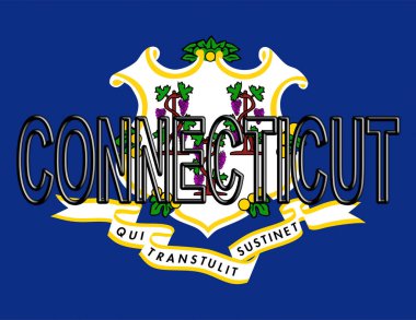 Connecticut Word bayrağı