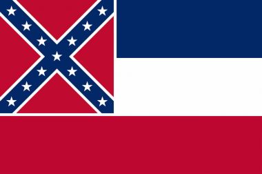 Flag of Mississippi clipart