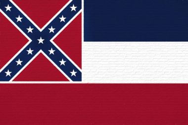 Mississippi duvar bayrağı