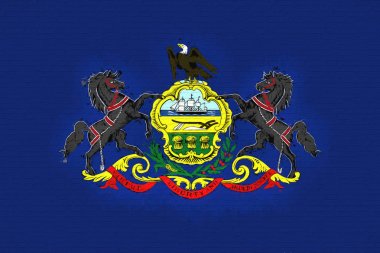 Pennsylvania duvar bayrağı