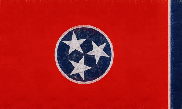 Flag of Tennessee Grunge — Stock Photo, Image