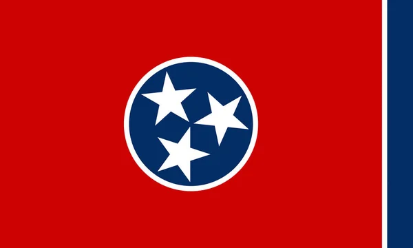 Flag of Tennessee — Stock Photo, Image