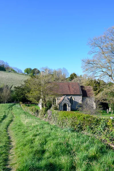 Mary Church Befindet Sich Weiler Woodlands West Kingsdown Kent Großbritannien — Stockfoto