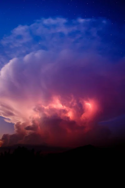 Increíble tormenta dentro de un Cumulonimbus —  Fotos de Stock