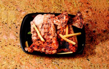 tavuk ızgara ve patates