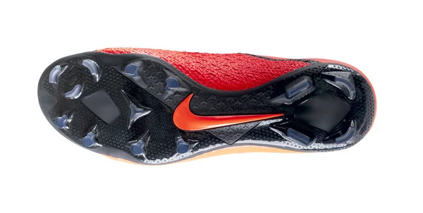 Moscú Rusia Enero 2019 Par Botas Fútbol Los Fantasmas Nike — Foto de Stock