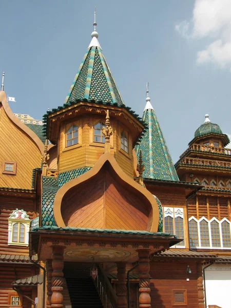 Het Koninklijk Paleis Kolomenskoy Xvii Eeuw Rusland — Stockfoto
