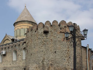Antik ve modern Gürcistan 'ın güzelliği.