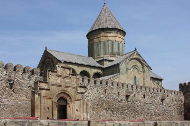 Antik ve modern Gürcistan 'ın güzelliği.