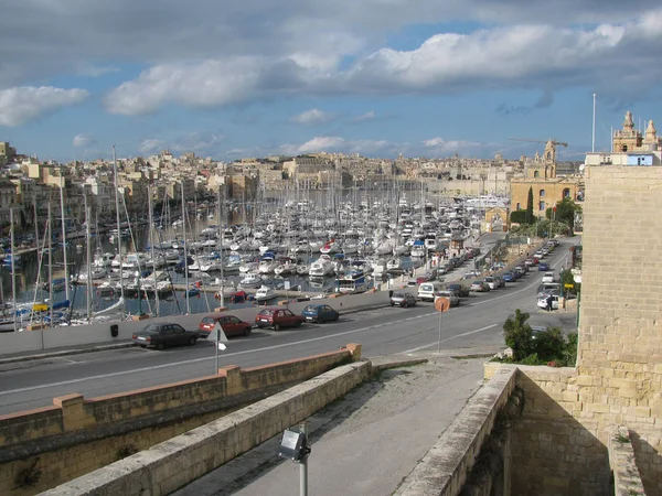 Muitos Iates Baía Malta — Fotografia de Stock