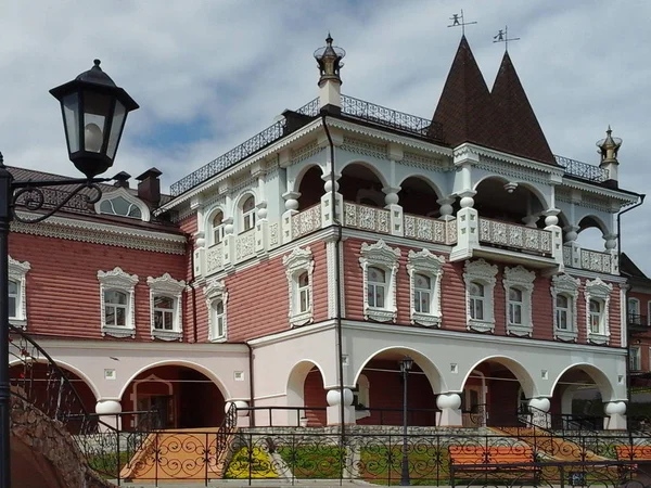 Antiga Cidade Russa Provincial Myshkin Atração Turística Mais Importante Museu — Fotografia de Stock