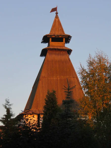 Hundert Kilometer Von Moskau Entfernt Befindet Sich Das Antike Kloster — Stockfoto