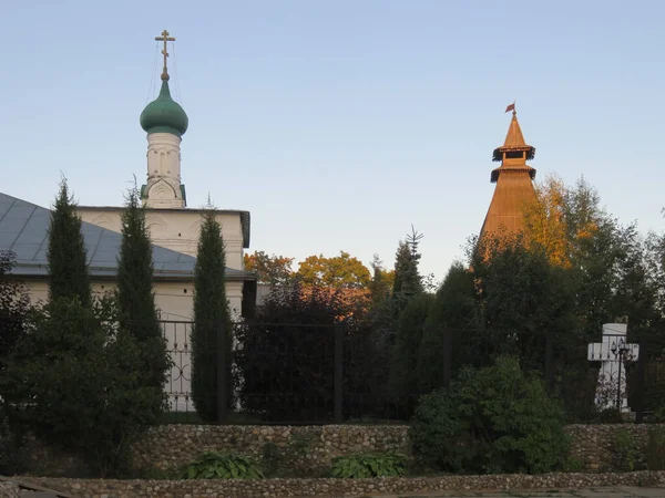 Het Oude Klooster Van Svyato Pafnutiev Borovski Ligt Honderd Kilometer — Stockfoto