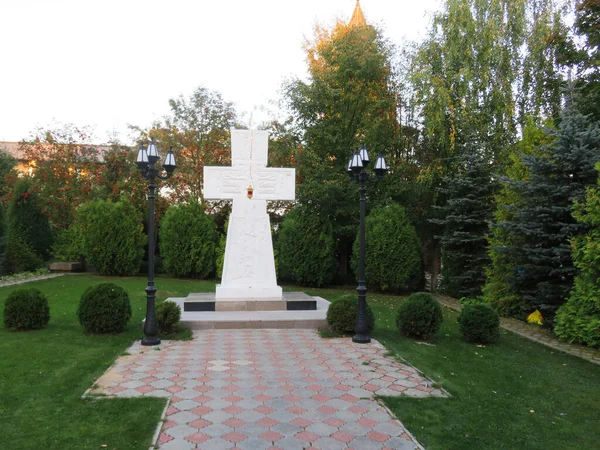 Ancien Monastère Svyato Pafnutiev Borovsky Monastère Est Situé Une Centaine — Photo