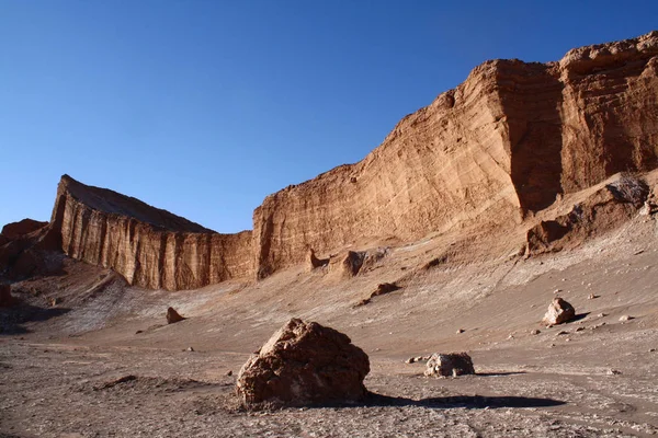 Moon Valley Valle Luna Atacama Woestijn Chili — Stockfoto