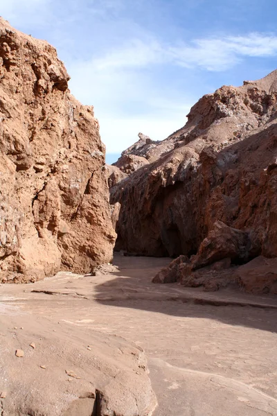 Moon Valley Valle Luna Deserto Atacama Cile — Foto Stock