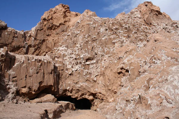 Moon Valley Valle Luna Deserto Atacama Cile — Foto Stock