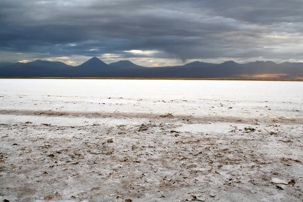 Salzige Wüste Atacama Chili — Stockfoto