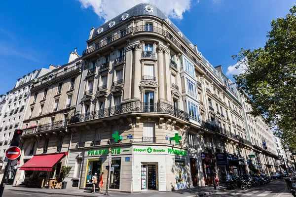 Intersección Rue Grenelle Avenue Bosquet París — Foto de Stock