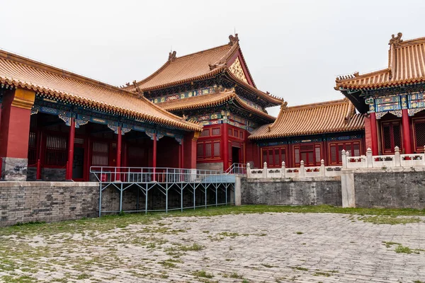 Uno Los Edificios Ciudad Prohibida Beijing —  Fotos de Stock