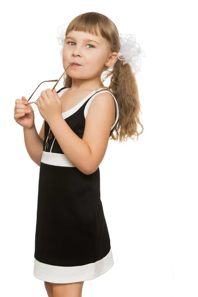 Little girl in sunglasses — Stock Photo, Image