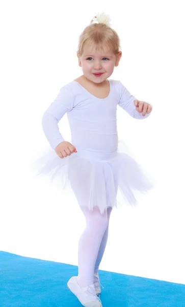 Charmante kleine ballerina — Stockfoto