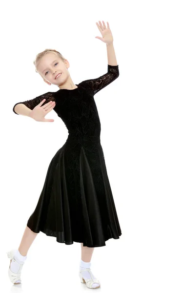 Anmutige kleine Tänzerin. — Stockfoto