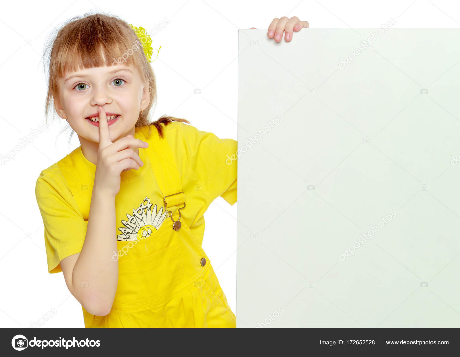 bright yellow overalls