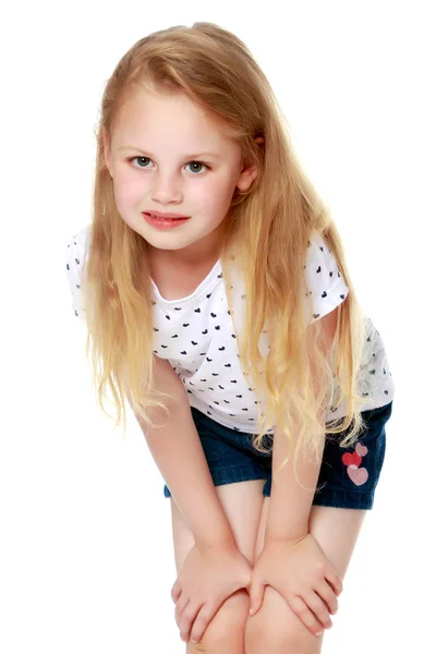 Portrét krásné malé holčičky — Stock fotografie