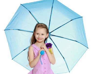 Güzel küçük kız 5-6 yıl.