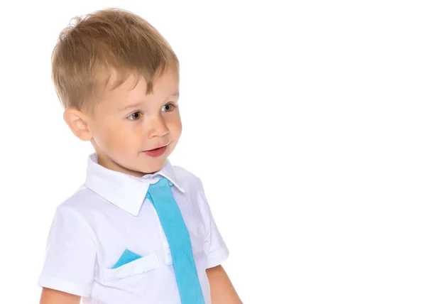 Guapo niño en pleno crecimiento — Foto de Stock