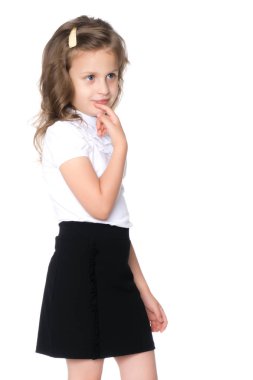 Küçük kız düşündüğü.