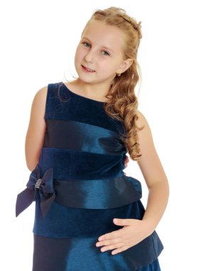 Küçük bir kızın portresi..