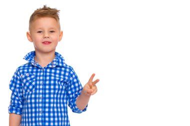 Elleri ile küçük çocuk hareketleri.