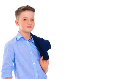 Çocuk genç yakın çekim