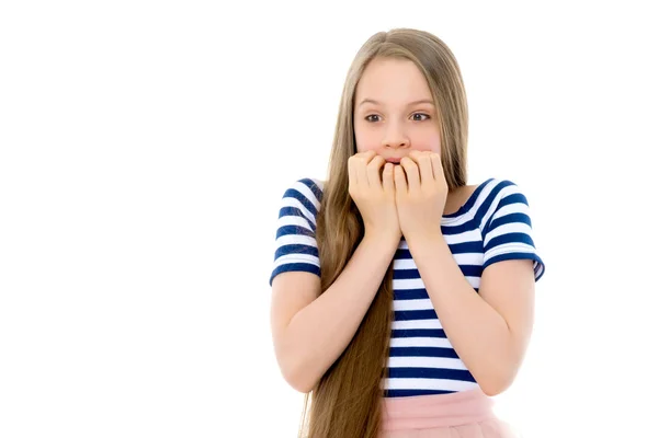 Niña sorprendida. —  Fotos de Stock