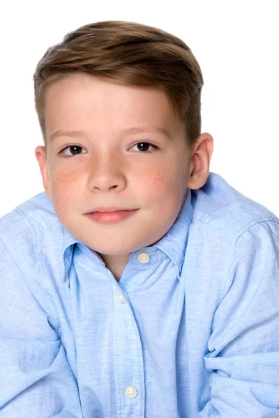 Băiat adolescent close-up — Fotografie, imagine de stoc