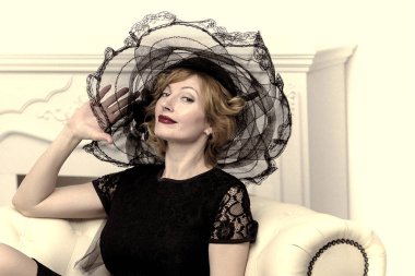 Güzel cinsel kadın manken portresi. Güzellik, moda.