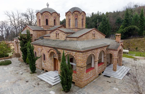 Monasterio de San Dionisio, Litochoro, Grecia Imagen de archivo