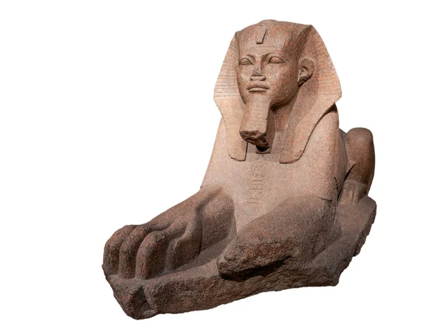 Grande Sfinge Tanis Antica Arte Egizia — Foto Stock