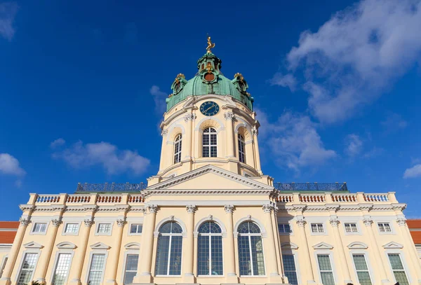 Fasada Pałacu Charlottenburg Berlinie Niemcy — Zdjęcie stockowe