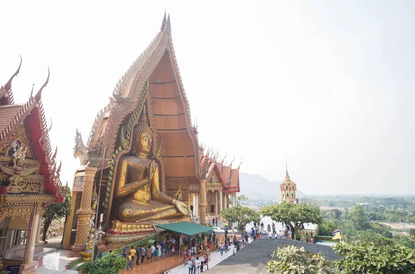 Kanchanaburi Thailand Jan Buddha Staty Wat Tham Sua Den Januari — Stockfoto