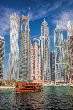 Dubai Yat Limanı ile tekne içinde Dubai, İngiltere
