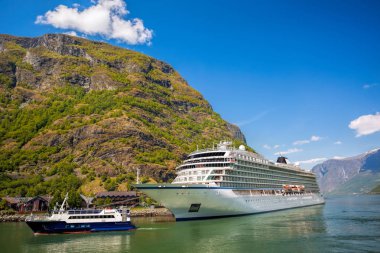 Bağlantı noktası Flam cruise gemi Norveç ile