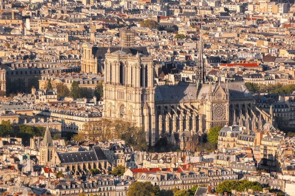 Paris Notre Dame Katedrali Fransa ile